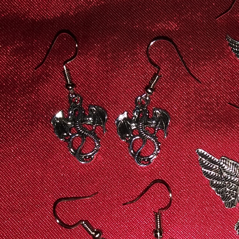 Dragon earrings